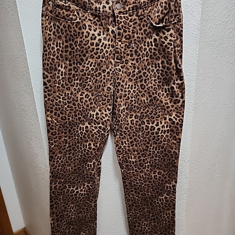 Charter Club Animal Print Pants Size 8